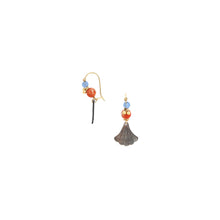 Load image into Gallery viewer, LAYLA HOOK WITH LOTUS EARRINGS