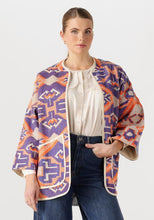 Load image into Gallery viewer, LULU JACKET 3/4 SLEEVE - ORANGE