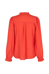ARIEL SHIRT LONG SLEEVE - CORAL