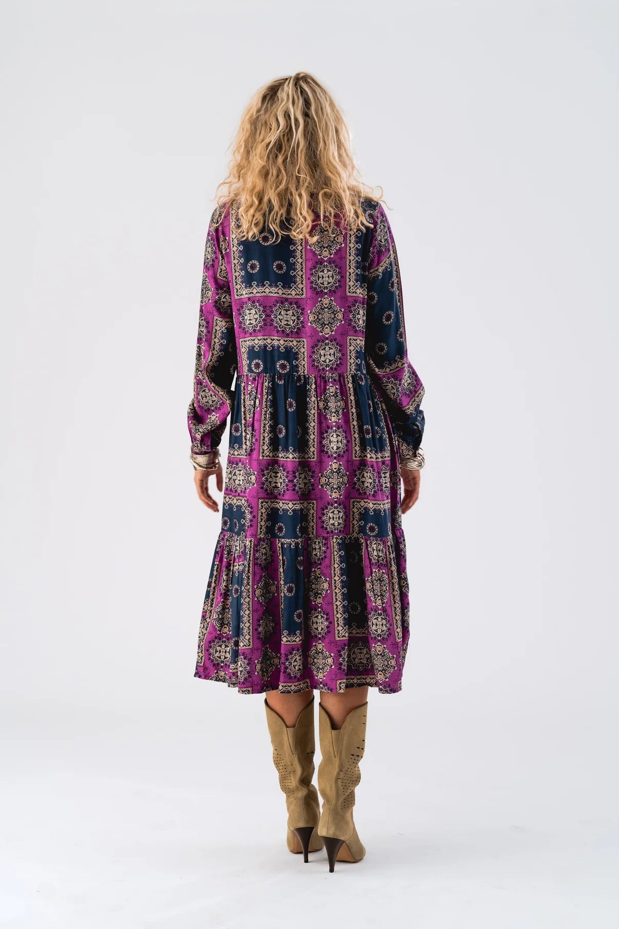 KAIA DRESS - DARK BLUE