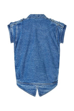 Load image into Gallery viewer, SAM VEST SHORT SLEEVE - BLUE