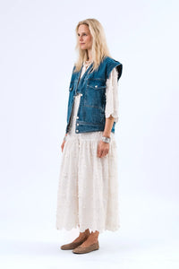 SAM VEST SHORT SLEEVE - BLUE