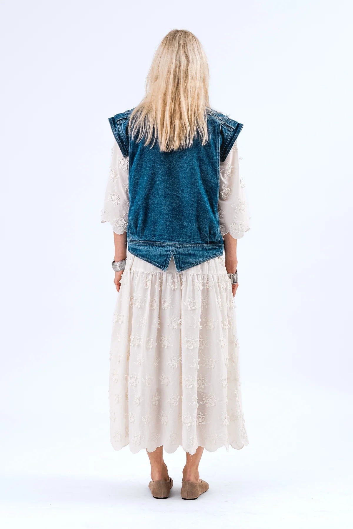 SAM VEST SHORT SLEEVE - BLUE
