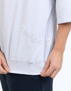 MAZIE SWEAT - GREY MARLE