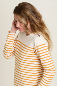ENGINEERED STRIPE BELLA CREW