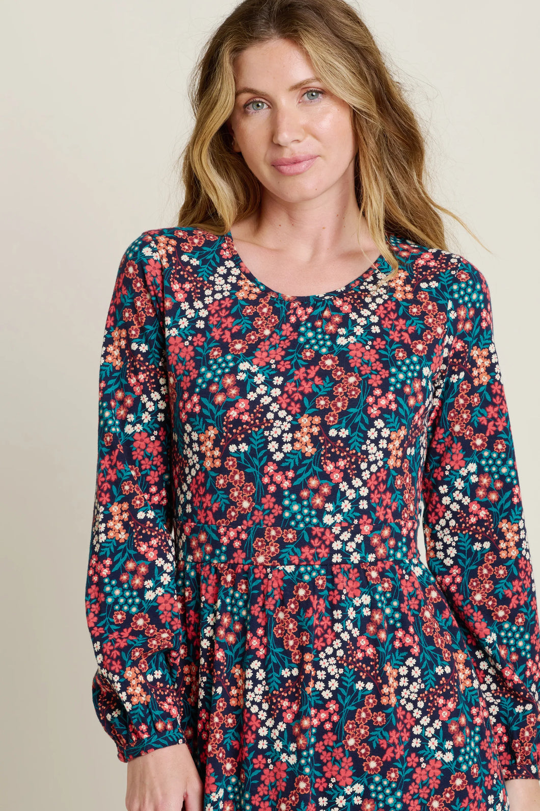 DITSY MIDI DRESS