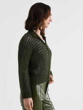 Load image into Gallery viewer, LOFTY LACE CARDI - OLIVE