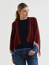 Load image into Gallery viewer, LOFTY SHRUG - WINE