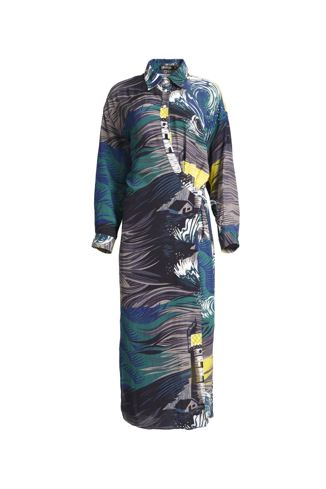 ISLA FLUDIO DRESS - STORM