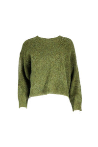 ASPEN KNIT SWEATER - MOSS