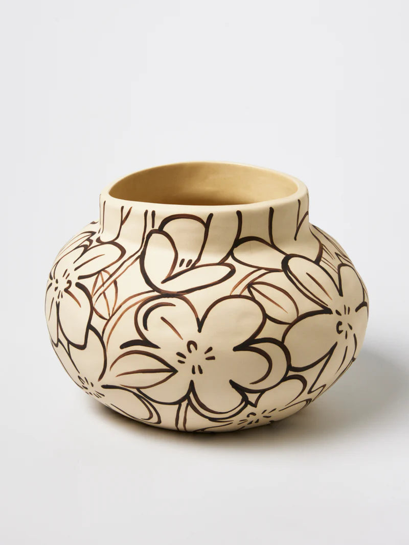 TENDER FRANGIPANI BOWL VASE