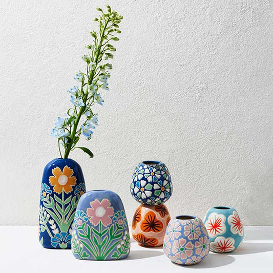 POLLEN BOUQUET TALL VASE