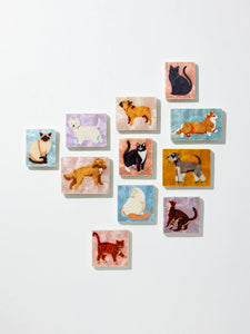 PURR SIAMESE CAT TILE