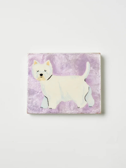 PUP WESTIE TILE
