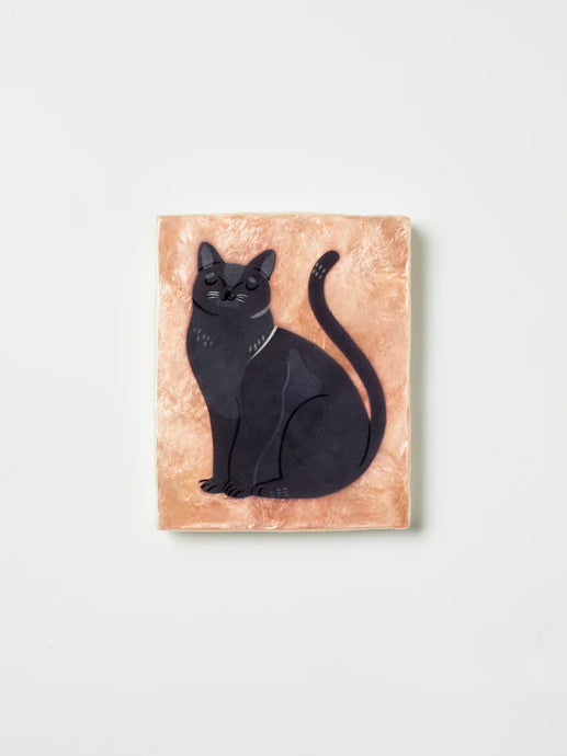 PURR RUSSIAN CAT TILE