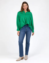 Load image into Gallery viewer, MONTANNA BLOUSE - PINE GREEN