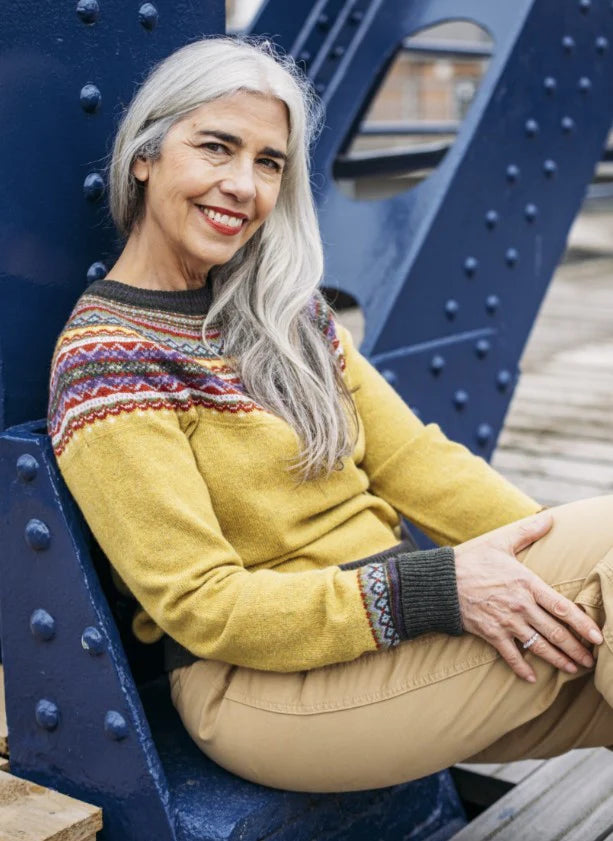 ALPINE SHORT SWEATER - FINDHORN
