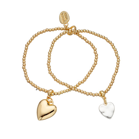 SET OF 2 GOLD VENUS BRACELET - COSTUME JEWELLERY