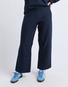 MARLEY KNIT PANT - DARK SAPPHIRE