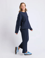 Load image into Gallery viewer, MARLEY KNIT PANT - DARK SAPPHIRE