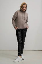 Load image into Gallery viewer, FERGIE LEATHER JOGGER PANTS