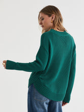 Load image into Gallery viewer, MOCK TURTLE NECK JUMPER - MOSS
