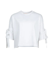 Load image into Gallery viewer, TIED UP ALL DAY TOP - WHITE