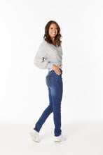 Load image into Gallery viewer, CHELSEA JEANS - DENIM GREY STITCH