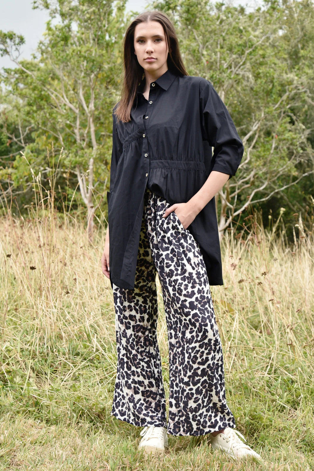 HAUTE TO TROT PANT - LEOPARD