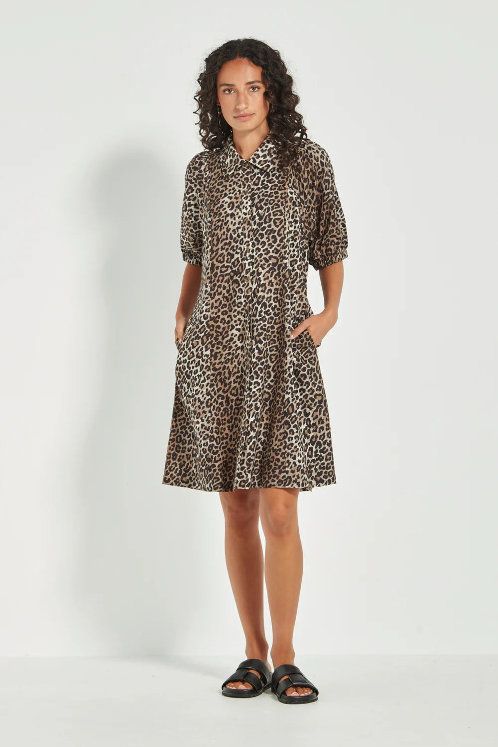 INSTINCT DRESS - LEOPARD PRINT