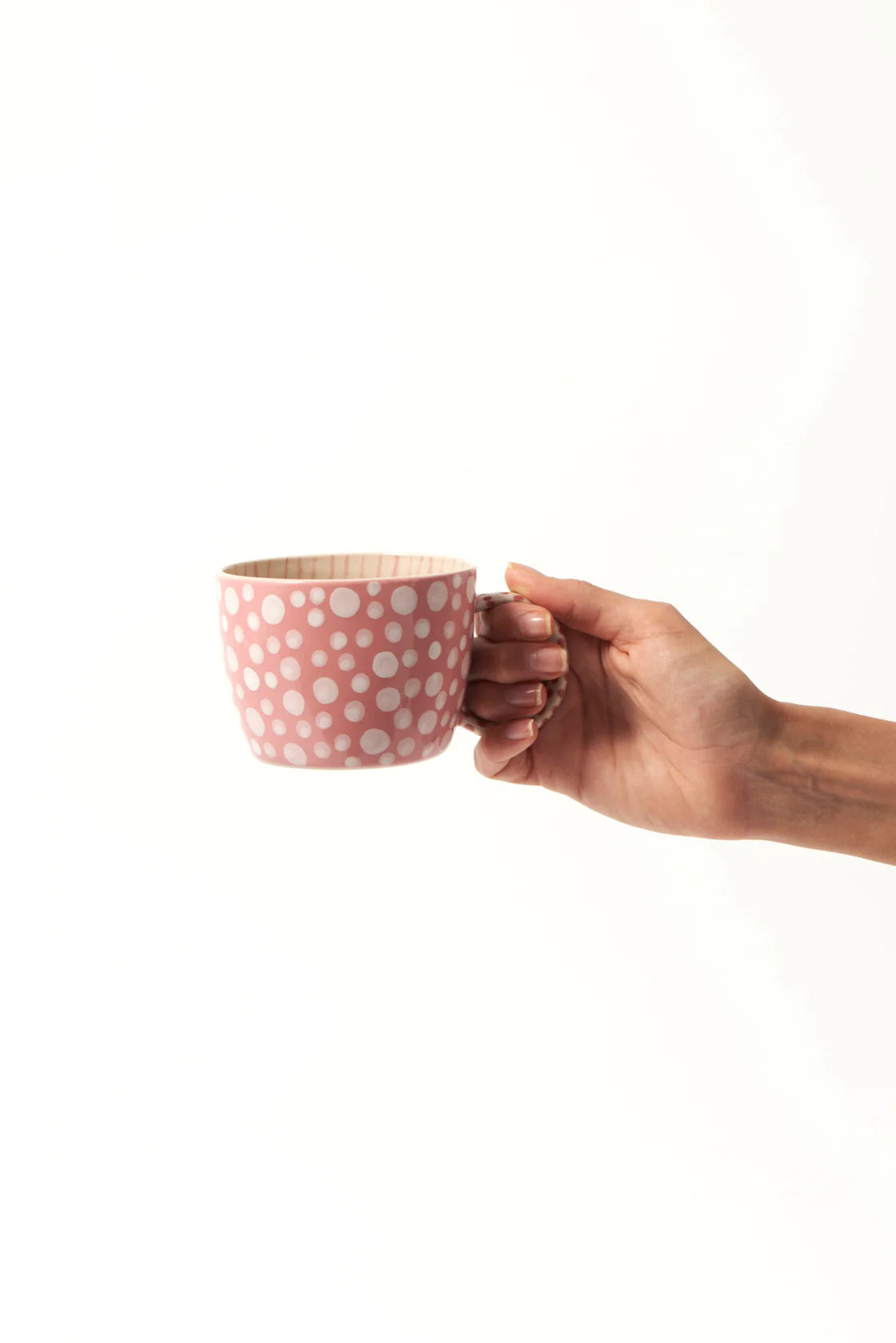 CHINO MUG - PINK DOT