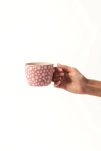 CHINO MUG SET OF 2 - PINK DOT
