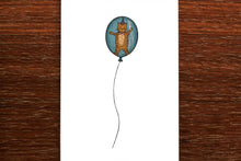 Load image into Gallery viewer, CAT IN A BALLOON CARD