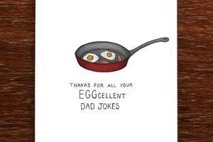 EGGCELLENT DAD CARD