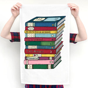 ARTIST TEA TOWEL - BOOKS SECOND EDITION