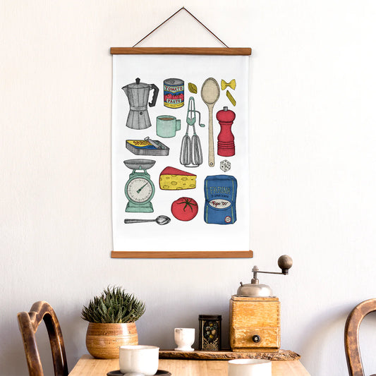 ARTIST TEA TOWEL - ITALIAN KITCHEN