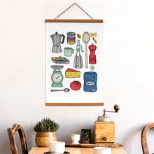Load image into Gallery viewer, ARTIST TEA TOWEL - ITALIAN KITCHEN
