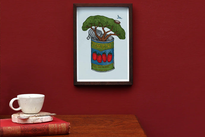ART PRINT - TIN OF TOMATOES