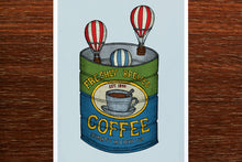 Load image into Gallery viewer, ART PRINT - COFFEE TIN