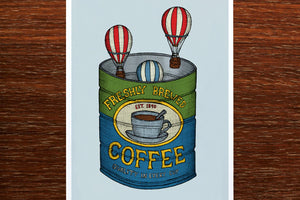 ART PRINT - COFFEE TIN