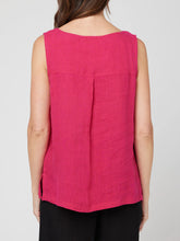 Load image into Gallery viewer, TALLIE LINEN TANK - PINK