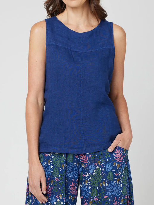 TALLIE TANK - NAVY