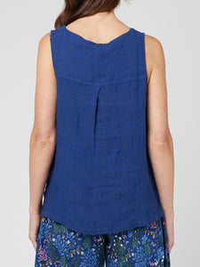TALLIE TANK - NAVY