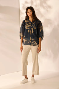 CHINO SHIRT - STEEL