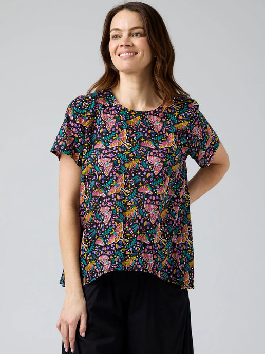 ZIMMI TOP - BUTTERFLY