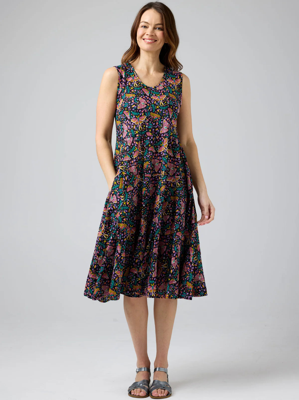 ILLIANA DRESS - BUTTERFLY