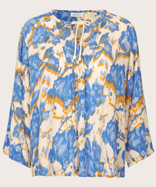 BIOLINE BLOUSE - NEBULAS BLUE
