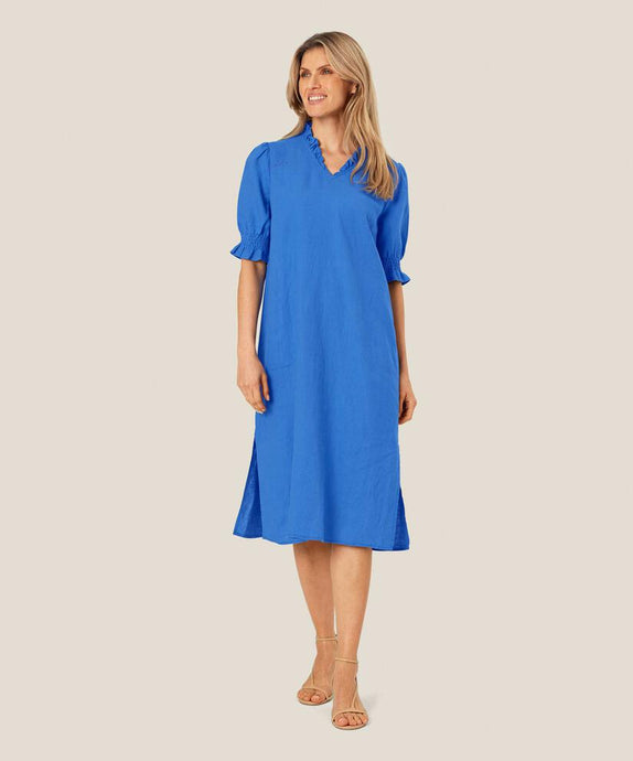 NYDELA DRESS - NEBULAS BLUE