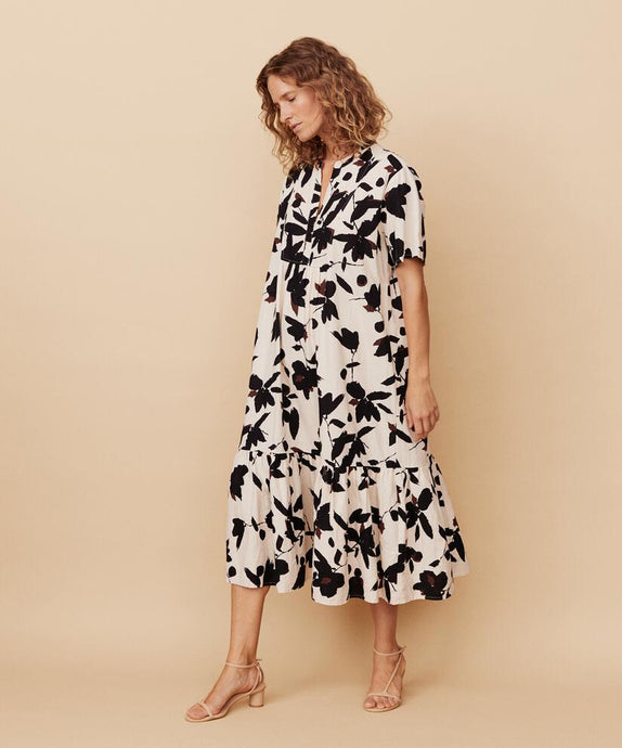 NALAONE DRESS - CHESTNUT