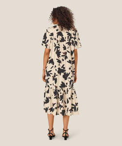NALAONE DRESS - CHESTNUT